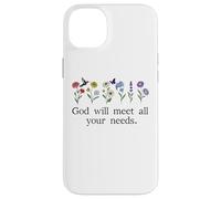 God Will Meet All Your Needs Philippians 4:19 4:9 Christian Coque pour iPhone 14 Plus