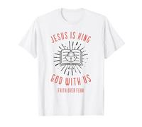 God with Us (Jésus & Faith Statement) T-Shirt
