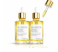 Goda Multi-Purpose Care Oil Pour Rythmes Chargés, Huile Visage Et Corps Légère Non Grasse Pour Après La Douche, Bureau, Voyage Et Saisons Sèches (2 PCS)