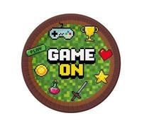 Godan 6 petites assiettes « Game On »