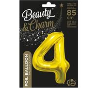 Godan XL ballon en plastique nombre 4 or 85 cm
