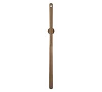 GODARM Chausse-Pied À Long Manche en Bois, Chausse-Pied Magnétique Extra Long, Bâton De Levage De Chaussures en Bois Massif pour Femmes Âgées Et Enceintes (Color : Walnut Color, Size : 75CM)