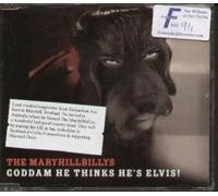 GODDAM HE THINKS HE'S ELVIS CD UK LUNA 2005 3 TRACK WITH PRO INFO STICKERED CASE B/W BIG BAD VOODOO DADDY AND WORDS FAIL ME (MHBCDS0001L)