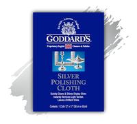 Goddard's Chiffon de Polissage Argent - Pas de frottement ou de Polissage nécessaire. 1 Pack Bleu