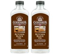 Goddard's Lot de 2 huiles de boucher de qualité alimentaire pour planches à | Huile minérale de qualité alimentaire, sans danger pour toutes les surfaces en bois de préparation des aliments