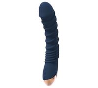 Goddess Aeolus - vibromasseur point G chauffant - silicone bleu