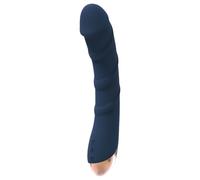 Goddess Atlas - vibromasseur G-Point chauffant étanche bleu