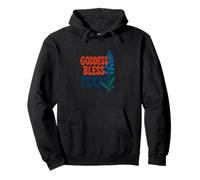 Goddess Bless Texas Divine Féminine Retro Pride Vibes Sweat à Capuche
