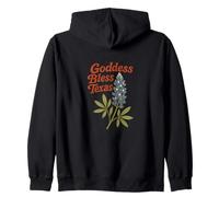 Goddess Bless Texas Divine Féminine Retro Pride Vibes Sweat à Capuche