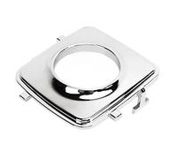 Goddess Lifting Couvercle chromé pour Grille de Radiateur, Remplacement pour Ghost RR4 of Ecstasy avec OEM OE 51137493203, Matériau ABS Durable, Auto-Installation