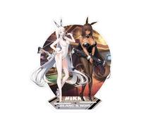 Goddess Of Victory: Nikke - Diorama Acrylique Blanc & Noir 18 Cm