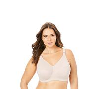 Goddess Plus-Size Celeste Soft Cup Full Coverage Wireless Comfort Bra Soutien-Gorge à Couverture Totale, Opaque, Camel, 105G Femme