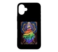 Goddess Pride Rainbow Queen Power Sovereign Love Aura Rise Coque pour iPhone 16 Plus