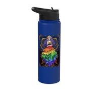 Goddess Pride Rainbow Queen Power Sovereign Love Aura Rise Stainless Steel Insulated Water Bottle