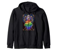 Goddess Pride Rainbow Queen Power Sovereign Love Aura Rise Sweat à Capuche
