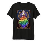 Goddess Pride Rainbow Queen Power Sovereign Love Aura Rise T-Shirt Haut de Gamme