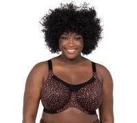 GODDESS Women's Kayla Underwire Full Cup Bra Soutien-Gorge à Couverture Totale, Transparent, Léopard foncé, 40GG Femme