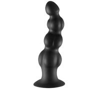 Gode Anal en Silicone de 20 cm, Plug Anal Souple Avec Ventouses Puissantes, Gode à nœuds Pour une Utilisation Mains Libres, Pour Stimulateur de Point G féminin et Masseur de Prostate Masculin