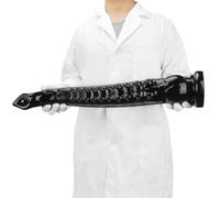 Gode anal extra long tentacule gode anal 45/59 cm gode anal plug anal en PVC souple avec ventouse forte gode réaliste XXL poulpe tentacule monstre gode sex toy pour femmes hommes(S)