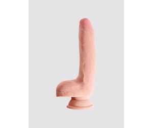 Gode avec Testicules 22,9 cm Triple Density King Cock Plus 3D