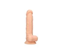 Gode avec Testicules ULTRA Dual Density 17,8 cm