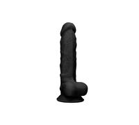 Gode avec Testicules ULTRA Dual Density 17,8 cm
