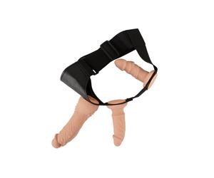 Gode-ceinture 3 dildos multi-positions - You2Toys