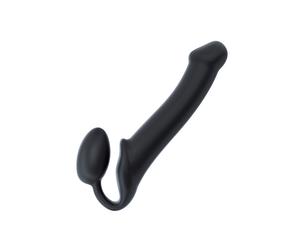 Gode ceinture Bendable Strap-on L noir - STRAP-ON-ME