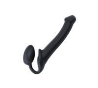 Gode ceinture Bendable Strap-on taille M noir - STRAP-ON-ME