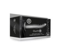 Gode Ceinture Creux Gris Texturé - 20 cm
