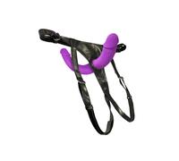 Gode ceinture Double Strap-On ultra doux - Sweet Smile