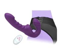Gode Ceinture Double Vibrant Pour Couple God Pénétration Homme Femme Strap On-me Sens Anus Lesbiennes Vibromasseur Hetero Débutant Xxl Godes Ceintures Hétéro Fin Vibrante Avec Heter Anale,#1