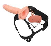 Gode Ceinture Creux Harnais Sextoy Vibrant 15 20 cm Pegging Strapon Homme Femme
