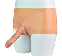 Gode Ceinture Haute élasticité, Gode Ceinture Super Ajusté, Culotte Pénis Solide d'une Seule Pièce en Silicone, Gode Ceinture Invisible, Godes Anaux, Jouet Sexuel