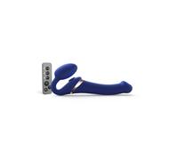 Gode ceinture Multi Orgasm bleu taille M - STRAP-ON-ME