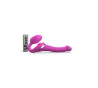 Gode ceinture Multi Orgasm fuchsia taille S - STRAP-ON-ME