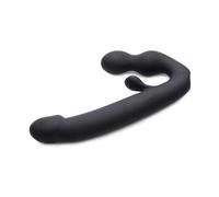 Gode Ceinture Multifonction Rechargeable Tri-Volver Noir