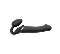 Gode-Ceinture Strapless Vibrant L Noir