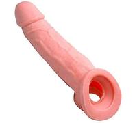 - Ğõdë Condom Extender Gaines Pour Pénǐš Extenseur de Péniš Gaines Pour Pénǐš Manchon de Pénǐš Réaliste En Silicliquide Pour Homme Étendre + Grossir + Réduire La Sensibilité