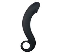 EasyToys Gode de prostate Dong courbé en silicone noir