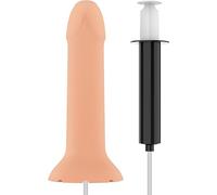 Gode Éjaculateur Mythology, Silicone Médical, Modèle D-232488, Originale, 16,5 cm Longueur, 3,5 cm Diamètre, Base d'Aspiration, Sans BPA