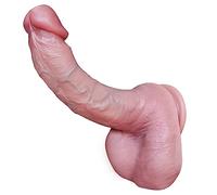 Gode en silicone double fait à la main Godes réalistes avec veines hyper réalistes Pénis anal Gode à grande ventouse Gode à grande sangle Gode épais Jouet sexuel adulte pour femmes