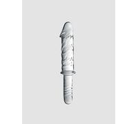 Gode en Verre avec Poignée Glossy N°12