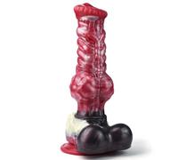 Gode fantaisie en fourrure de grande taille de 8,7", YOCY Frenzy Rider