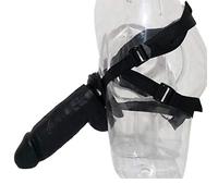 Gode géant à sangle réglable, diamètre Φ8 cm, trois couleurs disponibles, jouet sexuel pour stimuler le point G pour les couples, en particulier les lesbiennes(Schwarz)