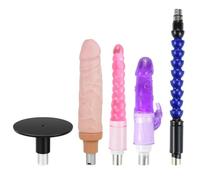 Gode Machine 3xlr Machine a Sex Accessoire,#6 | Compatible Avec Trois Trous Sexe Machine Conception Étanche,#6