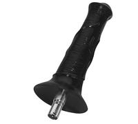 Gode pour machine sexuelle, gode fantaisie en silicone noir de 19,5 cm avec 3XLR connecteurs, accessoires pour machine sexuelle