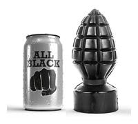 All Black Explosive Anal Plug 15cm 1pc