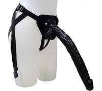 Gode réaliste à sangle super longue, godes à sangle de 40 cm, jouet sexuel Sm de produits pour adultes pour masturbateur lesbien, jeu sexuel de pénis fantastique(A)