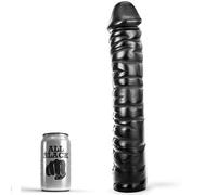 All noir godemiche 38 cm LOVETOYS Dildos without Vibration Realistic penises